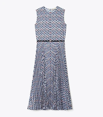 Printed Twill Dress