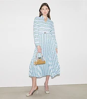 Printed Twill Dress