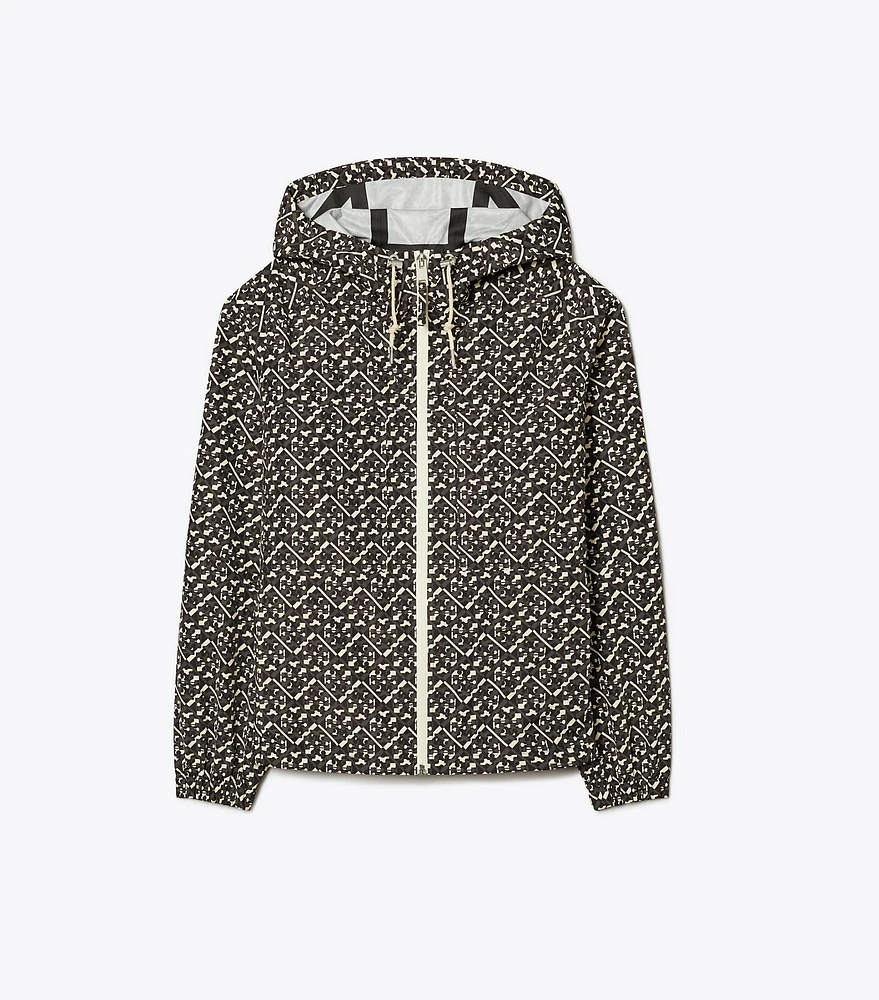 Prismatic T Monogram Hooded Anorak