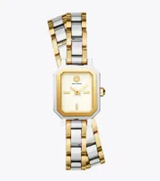 Robinson Mini Watch, Two-Tone Gold/Stainless Steel