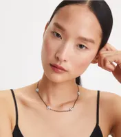 Roxanne Chain Delicate Enamel Necklace