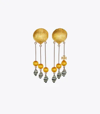 Shell Statement Earring