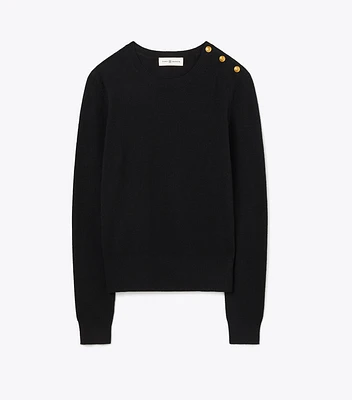 Shoulder Placket Swtr