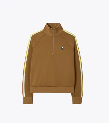 Side Stripe Half-Zip Track Jacket
