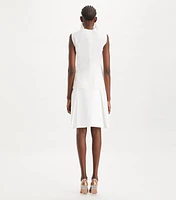 Sleeveless Cotton Poplin Top