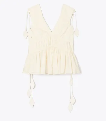 Sleeveless Tie Top