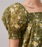 Smocked Mini Dress