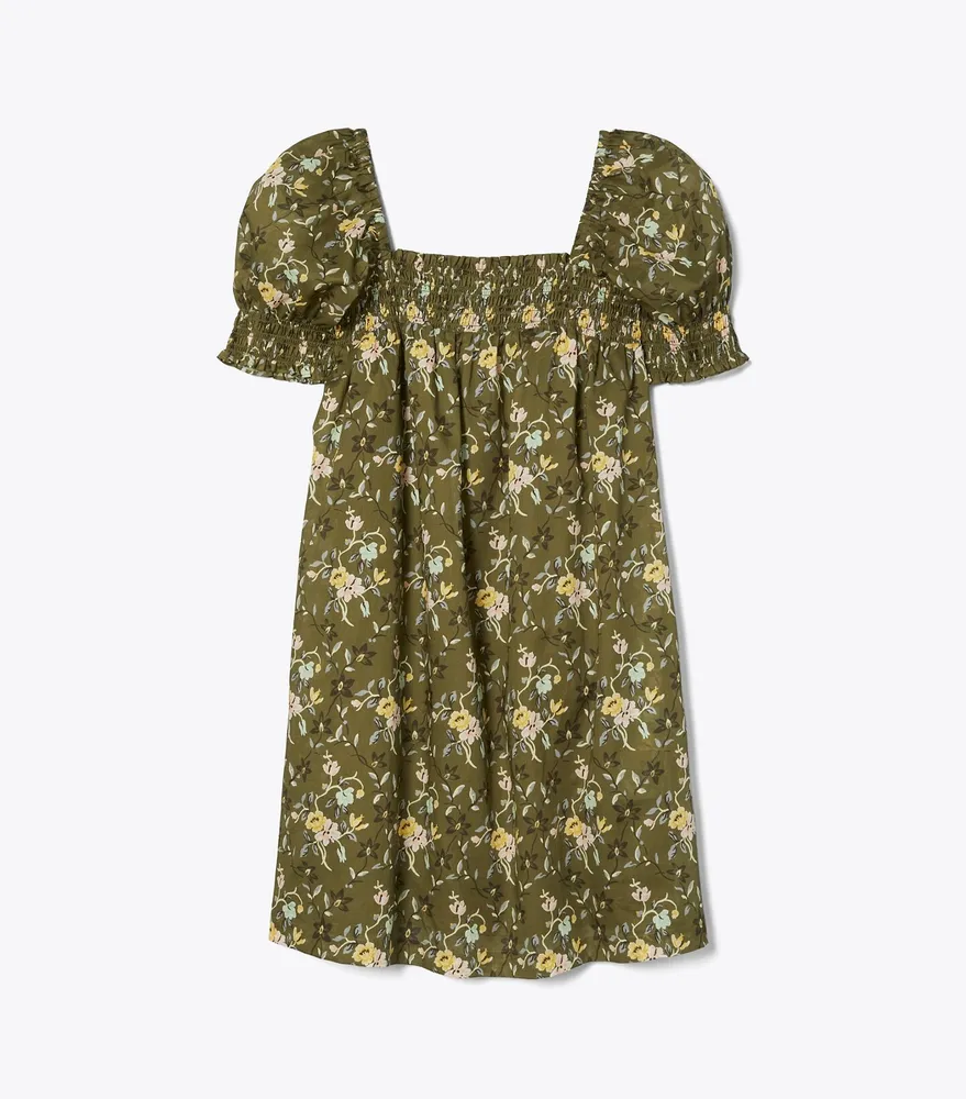 Smocked Mini Dress