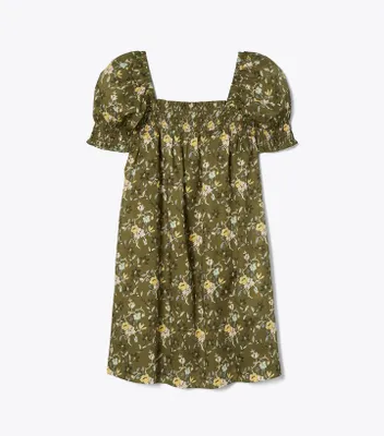 Smocked Mini Dress