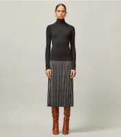 Striped Sweater Skirt