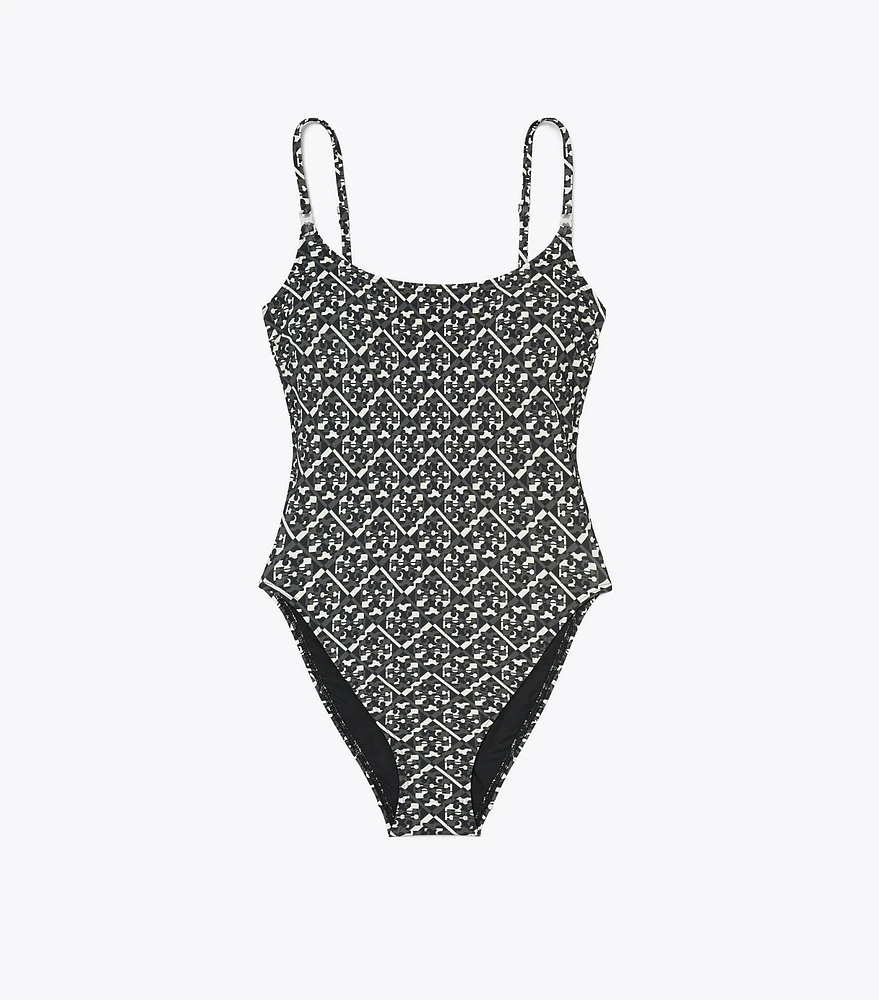 T Monogram Gemini Link Swimsuit