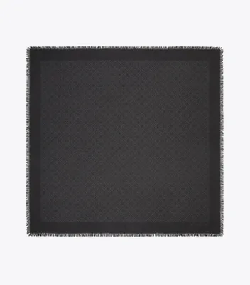 T Monogram Jacquard Traveler Scarf