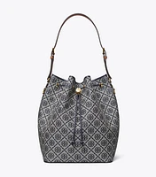 T Monogram Oversized Bucket Bag