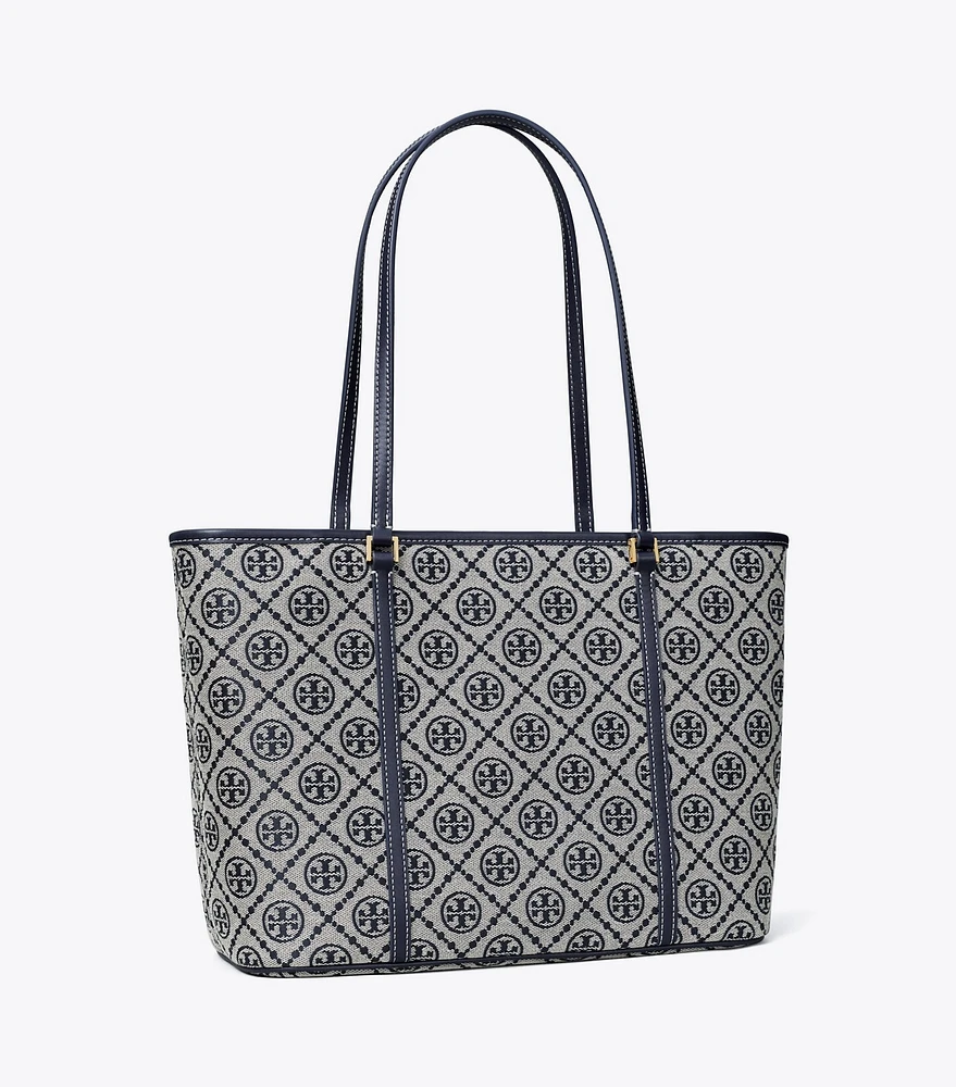 T Monogram Small Zip Tote