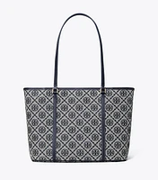 T Monogram Small Zip Tote