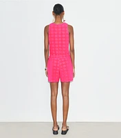 Terry Jacquard Tank Top