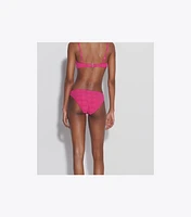 Terry Logo Bikini Top