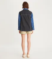Topstitch Denim Jacket