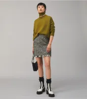 Tweed Mini Skirt