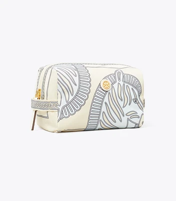 Virginia Printed Large Cosmetic Case