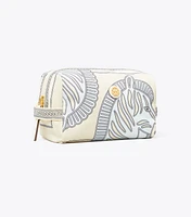Virginia Printed Large Cosmetic Case