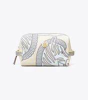 Virginia Printed Large Cosmetic Case