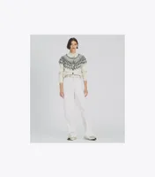 Wool Fair Isle cardigan
