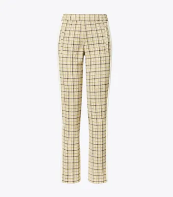 Yarn-Dyed Double Knit Track Pants