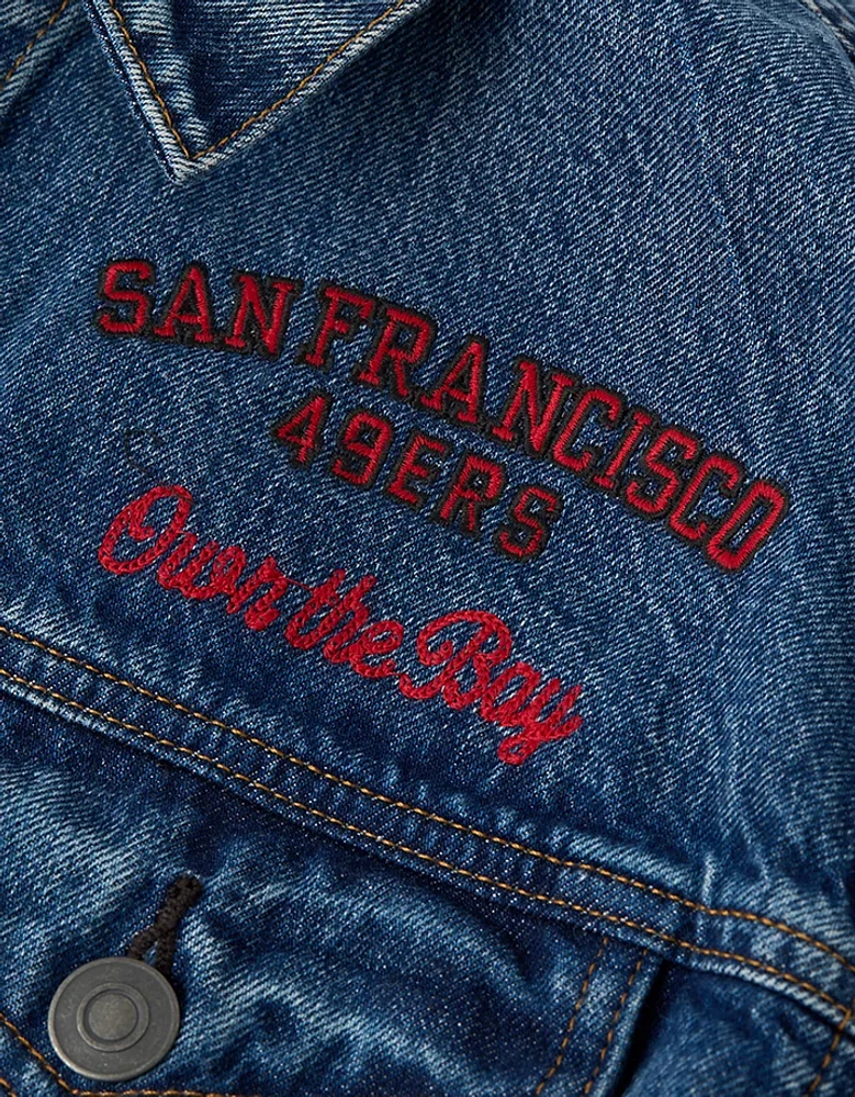 AE NFL San Francisco 49ers Denim Jacket