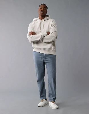 Pantalon à enfiler coupe athlétique en mélange de lin Flex AE