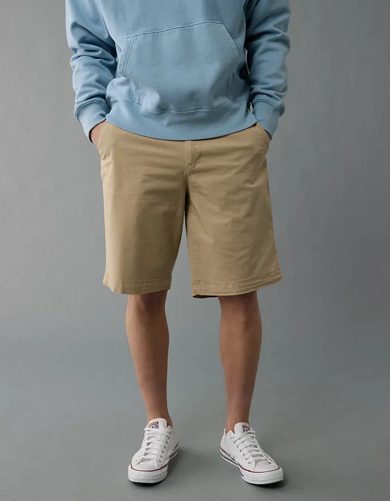 AE 12" Flex Khaki Short
