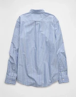 AE Everyday Oxford Striped Button-Up Shirt