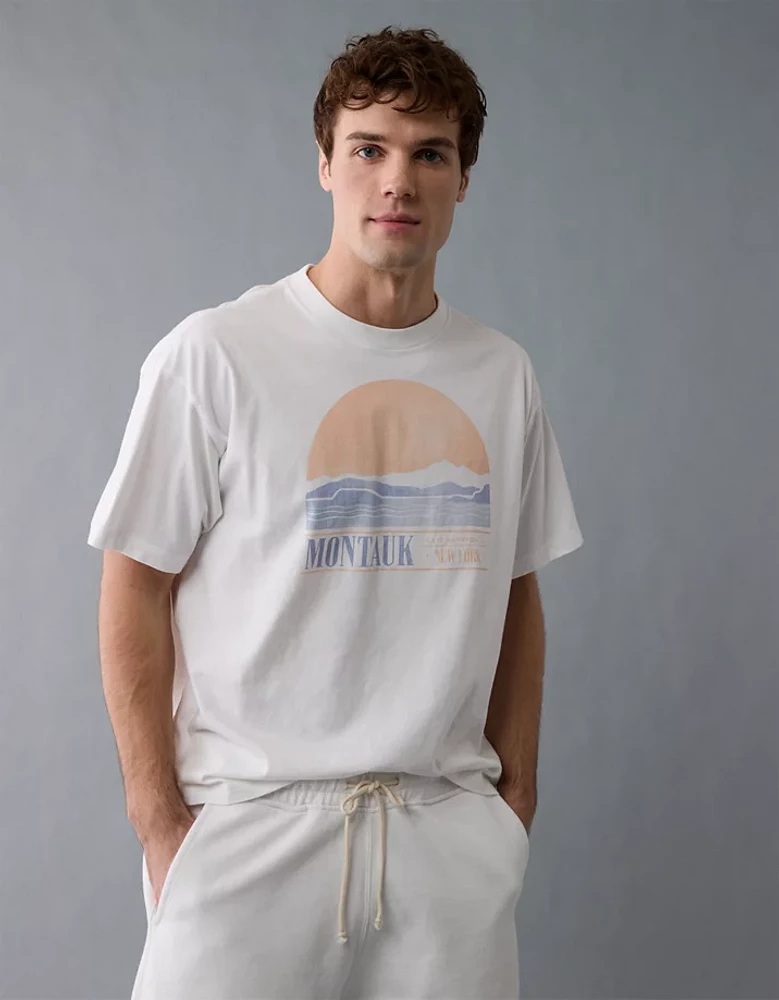 AE Boxy Destination Graphic T-Shirt