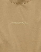 AE Laidback Luxe Heavyweight Oversized Logo Graphic T-Shirt