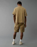 AE Laidback Luxe Heavyweight Oversized Logo Graphic T-Shirt