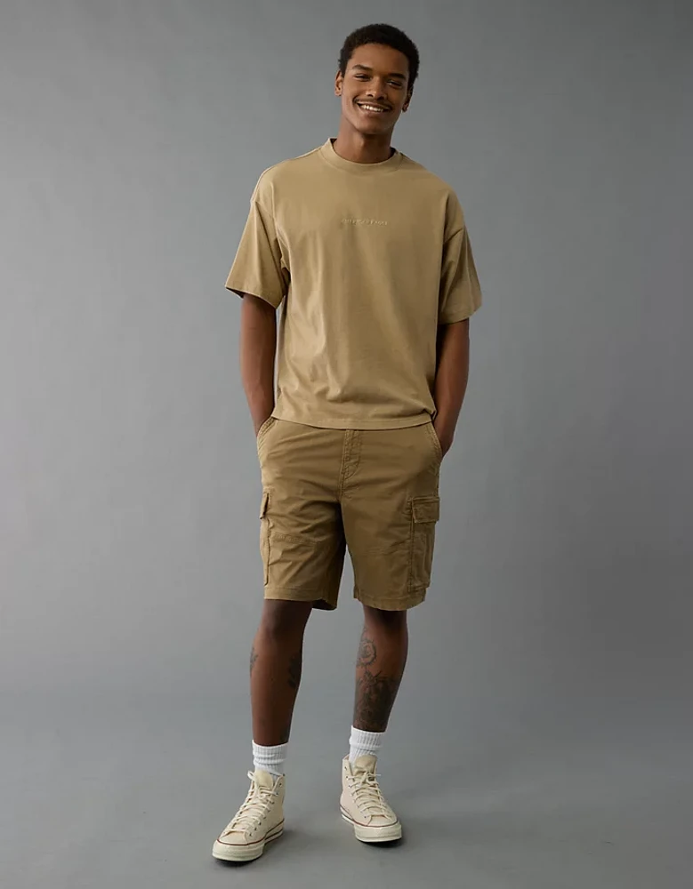 AE Laidback Luxe Heavyweight Oversized Logo Graphic T-Shirt