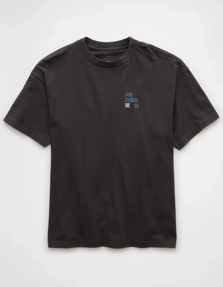 AE Boxy Miles Davis Graphic T-Shirt