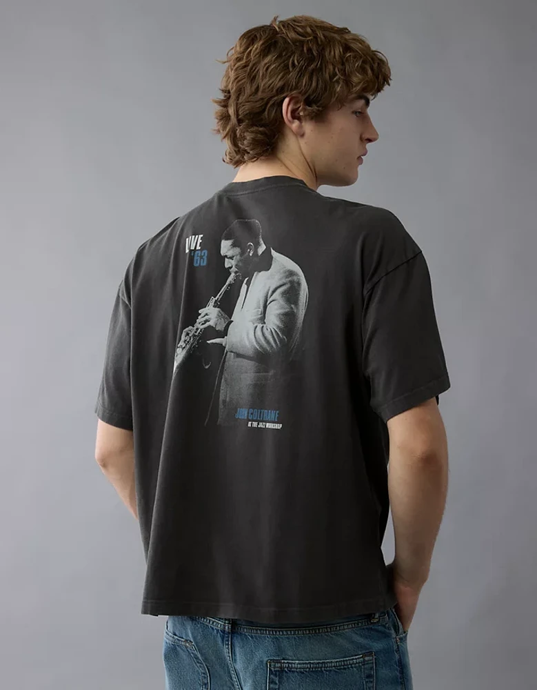 AE Boxy Miles Davis Graphic T-Shirt