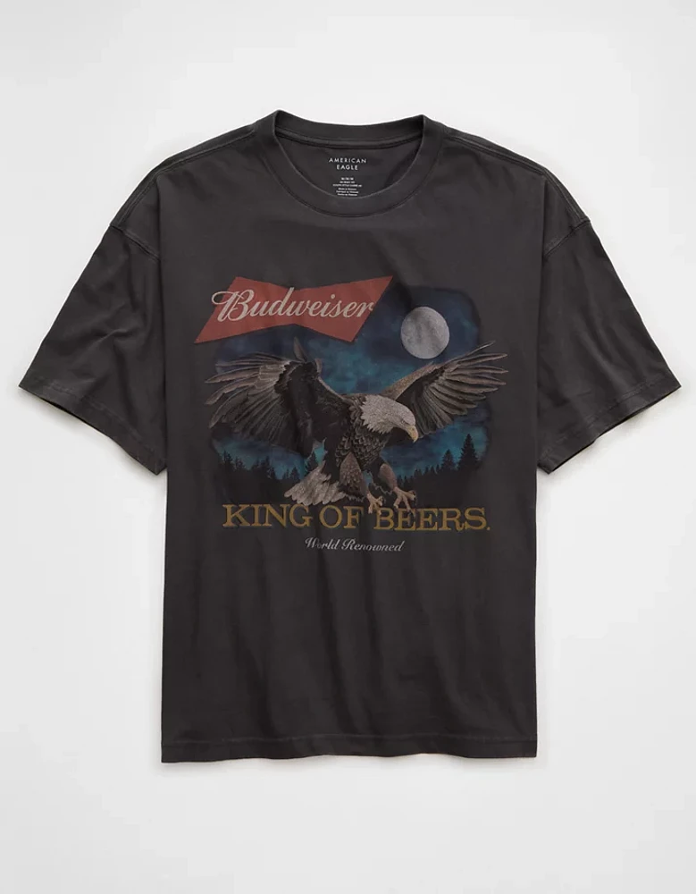 AE Boxy Budweiser Graphic T-Shirt