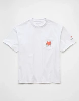 T-shirt à image Keith Haring droit AE