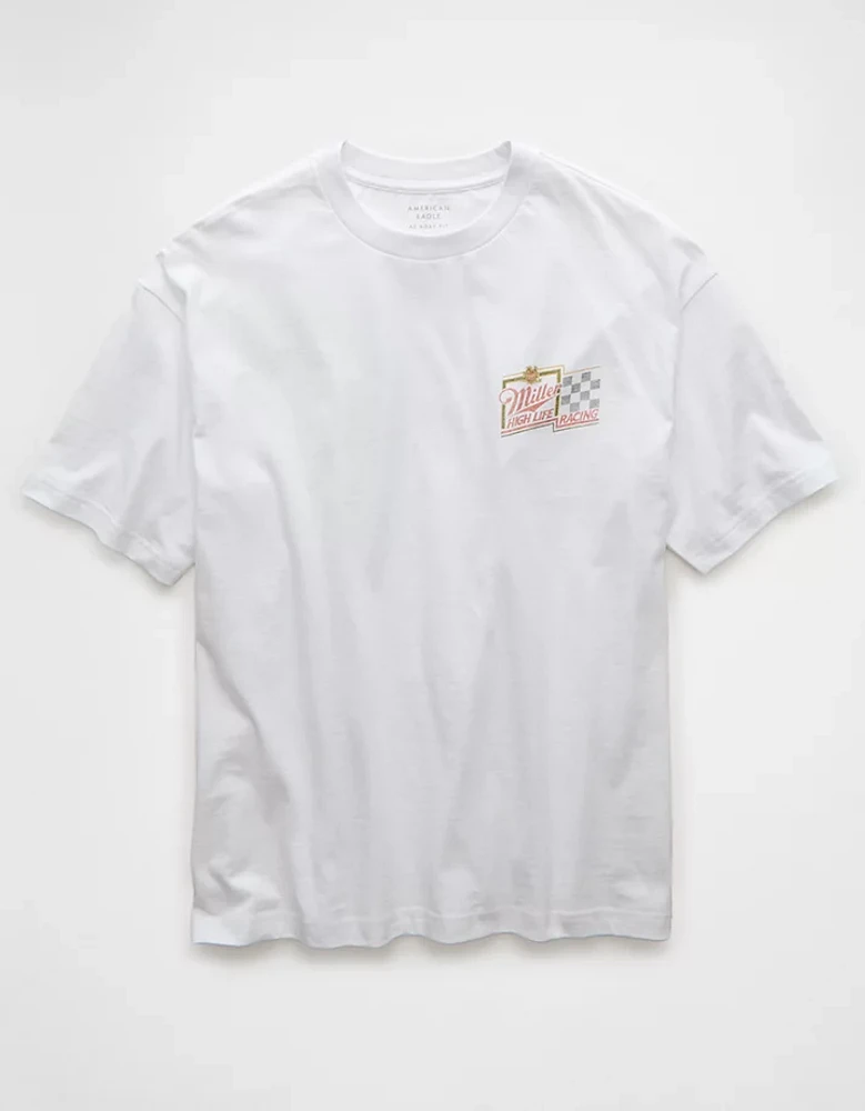 AE Boxy Miller High Life Graphic T-Shirt