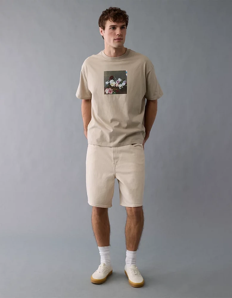 AE Boxy New Order Graphic T-Shirt