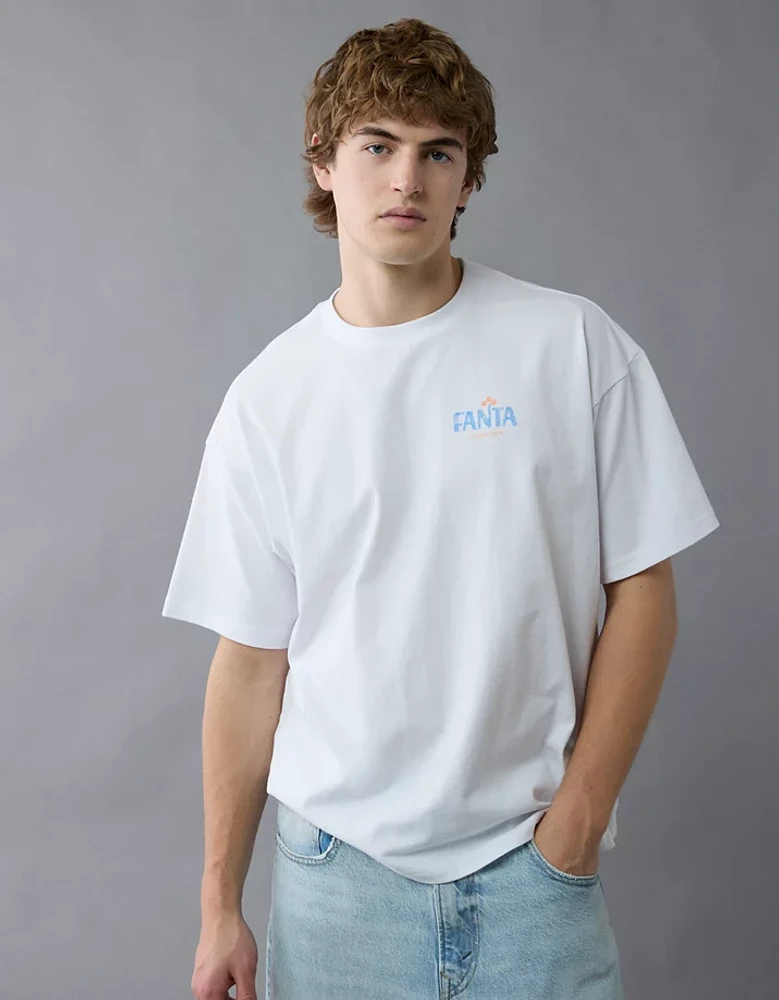 T-shirt droit à image Fanta AE