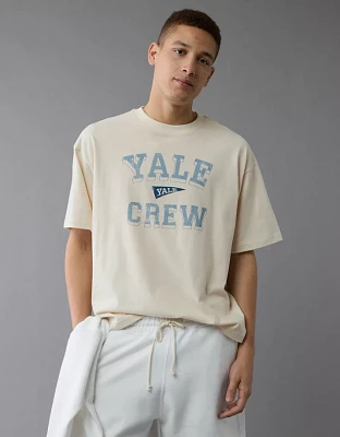 T-shirt droit à image Yale AE