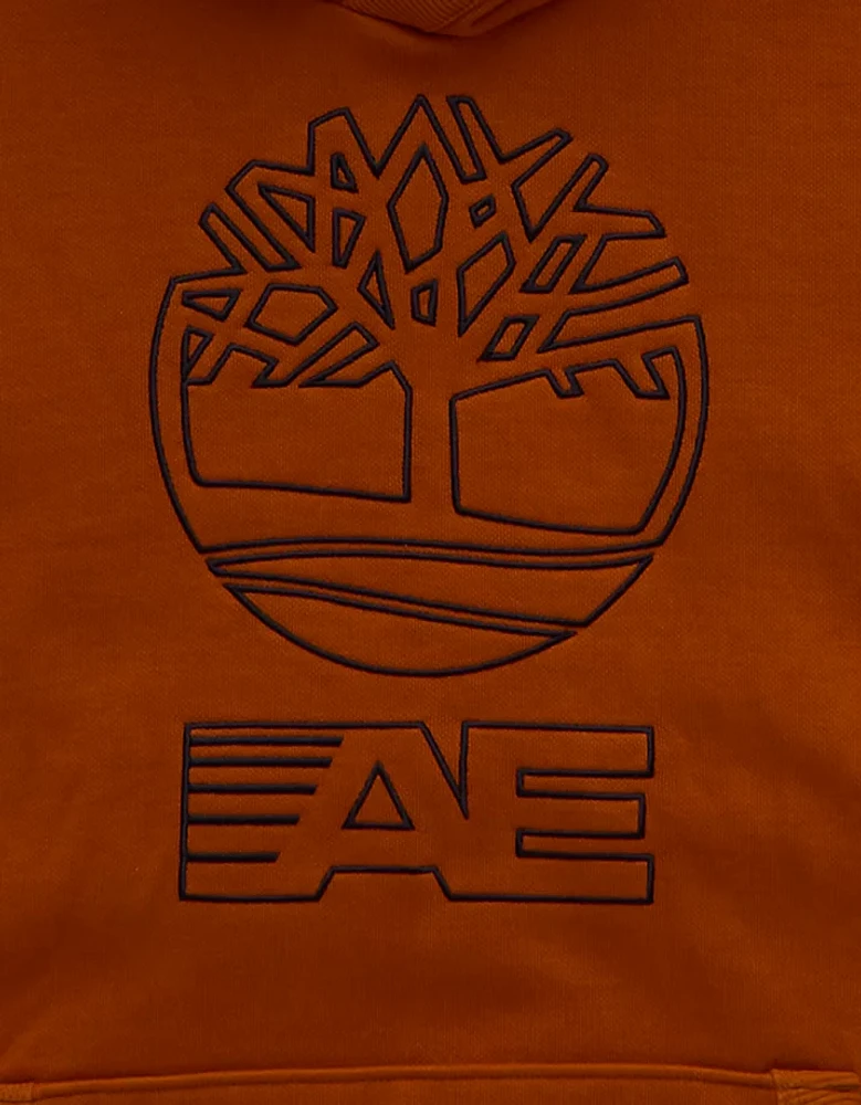 Timberland x AE Embroidered Cotton Hoodie