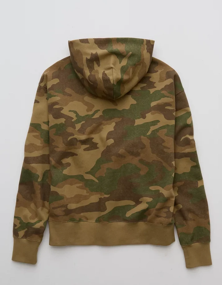 AE Laidback Luxe Heavyweight Camo Hoodie