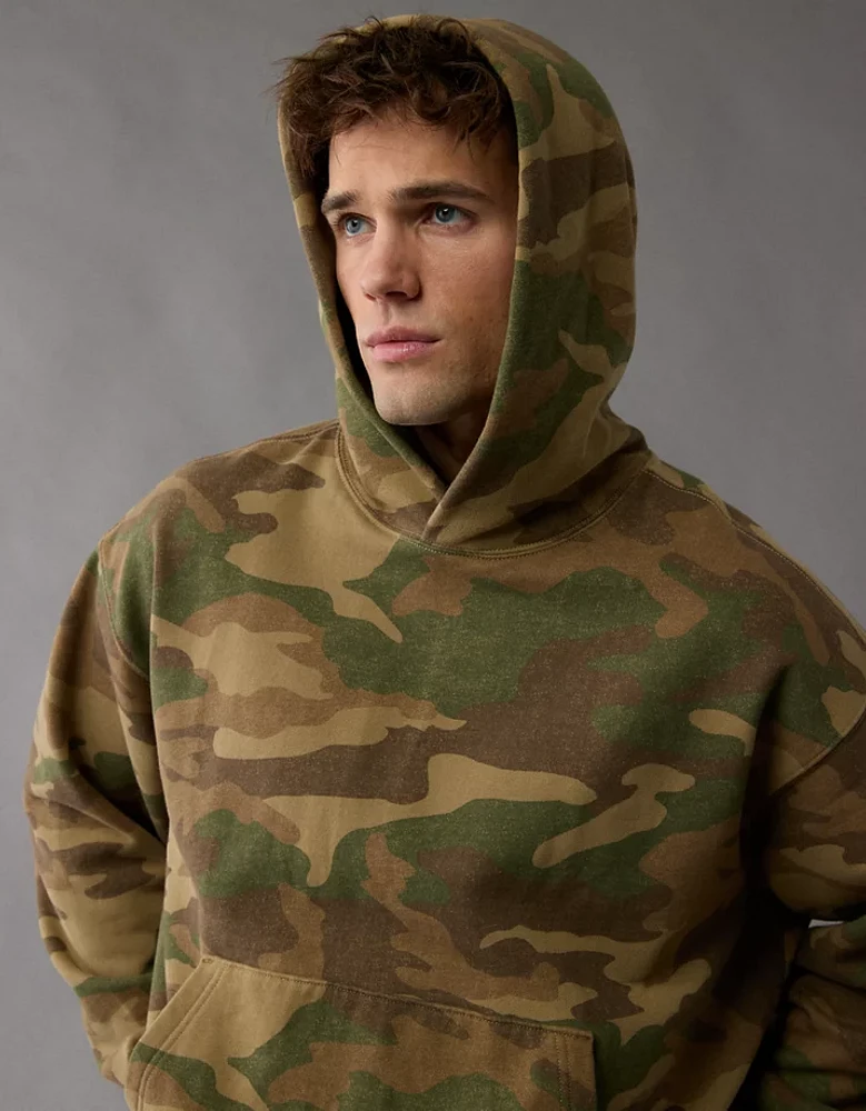 AE Laidback Luxe Heavyweight Camo Hoodie