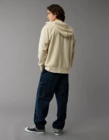 AE Laidback Luxe Heavyweight Button-Up Hoodie