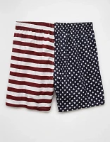 AEO Men's USA Stars & Stripes Stretch Boxer Short