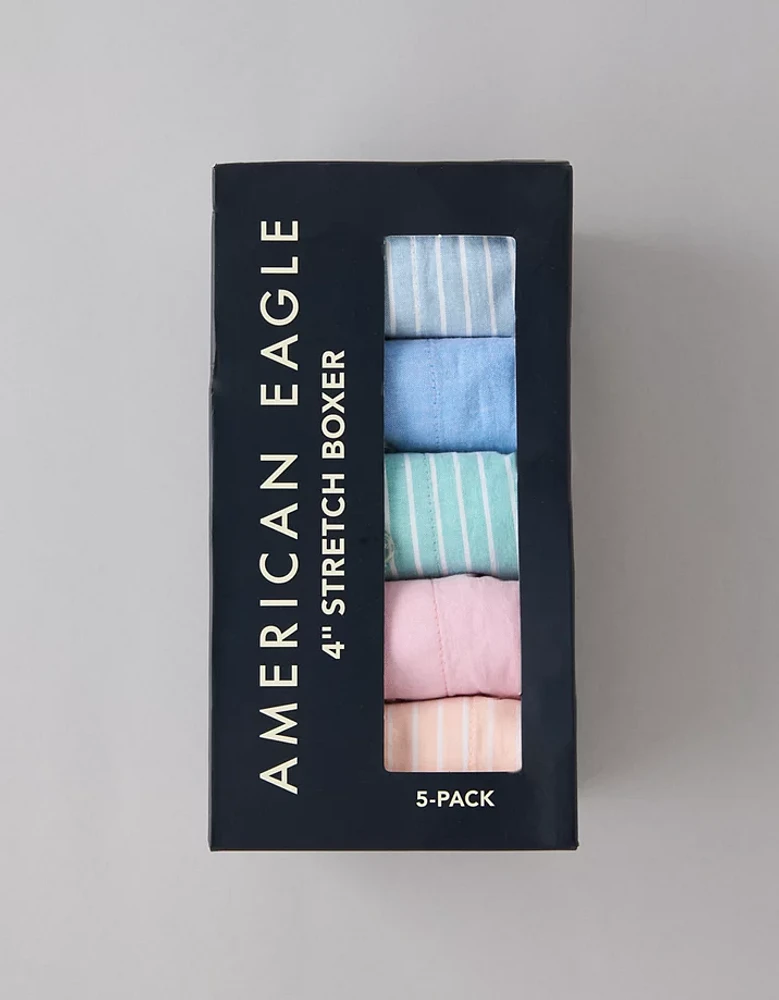 AEO Men's Stretch Boxer Short 5-Pack